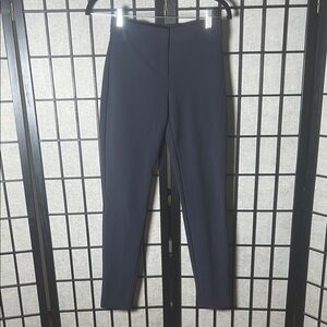 Express Navy Blue Slim Ankle Ponte Pants